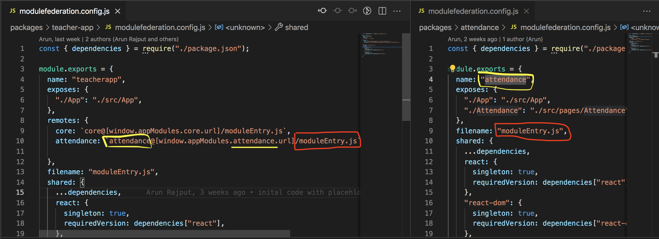 Configure Remote Module