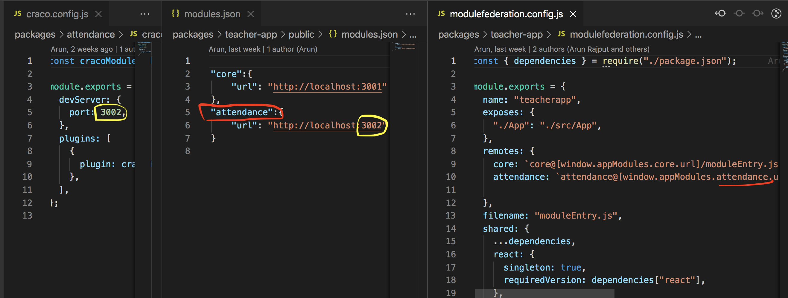 Configure Remote Module